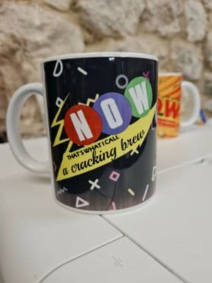 Now that's what I call music inspired mug cup a cracking brew retro 80s fun gift