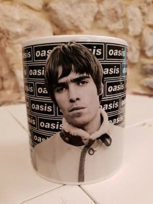 Oasis inspired mug Liam Noel Gallagher Bonehead Guigsy Cup Mug Manchester