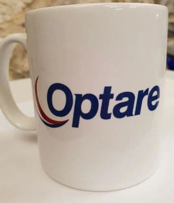 Optare bus logo Cup Mug British Manufacturer MCW Metrorider buses Leyland