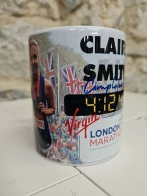 Personalised Marathon mug cup  Completed it! Perfect gift souvenir
