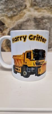 Personalised Salt Gritter Driver Cup Mug Gift Present Retirement