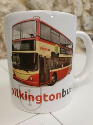 Pilkington Bus Cup Mug Dennis Trident Alexander Accrington / East Lancashire