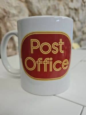 Post Office mug cup retro vintage nostalgia 1070s 1980s 1990s logo