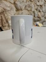 RAC logo mug cup retro vintage nostalgia 1970s logo The Royal Automobile Club