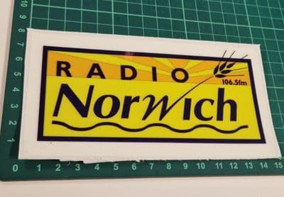 Radio Norwich STICKER for car, laptop etc
