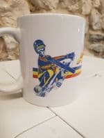Raleigh Aero Burner 35th Anniversary BMX 1980s era style Cup Mug Aeroburner