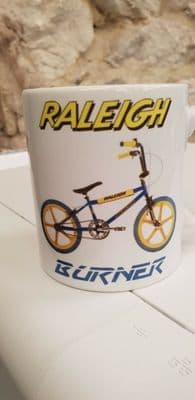 Raleigh Burner BMX 1980s era style Cup Mug