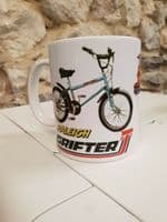 Raleigh Grifter Blue MK1 1970s 80s era style Cup Mug kids bicycle