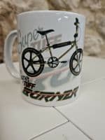 Raleigh Super Tuff Burner BMX logo cup mug Skyway Mongoose GT Bikes Haro Hutch