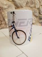 Raleigh Team Burner BMX logo cup mug Skyway Mongoose 1980s