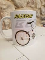 Raleigh Team Burner BMX logo cup mug Skyway Mongoose 1980s