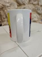 Raleigh Team Burner BMX logo cup mug Skyway Mongoose GT Bikes 1980s