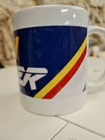 Raleigh Team Burner BMX logo cup mug Skyway Mongoose GT Bikes Haro Hutch