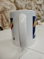 Raleigh Team Burner BMX logo cup mug Skyway Mongoose GT Bikes Haro Hutch