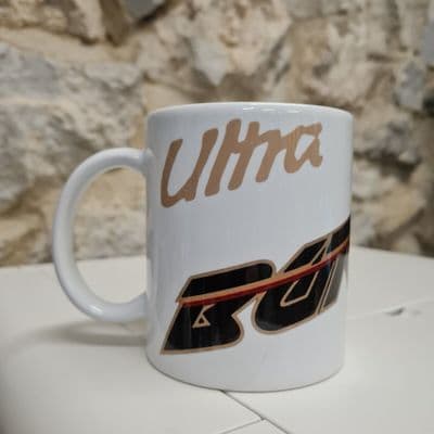 Raleigh Ultra Burner BMX logo cup mug 1980s classic British bmx old school