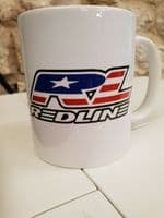 Redline BMX logo cup mug Skyway Raleigh Burner Mongoose Red Line old school