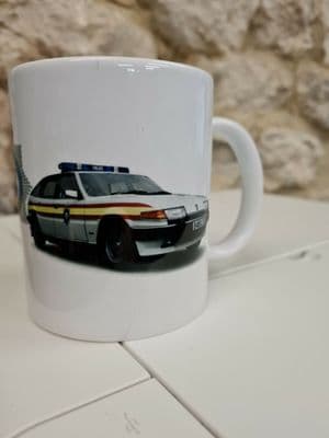 Rover SD1 Sussex Police Car Cup Mug Classic Gift Present