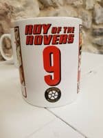 Roy of the Rovers 1970s era style Cup Mug featuring Roy Race Panini