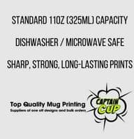 Royal Automobile Ford Escort van mug cup retro vintage nostalgia 1980s logo R AC