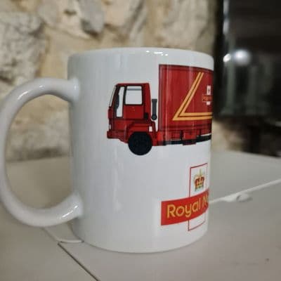 Royal Mail Ford Cargo Truck Lorry Wagon Mug Cup haulage driver / enthusiast