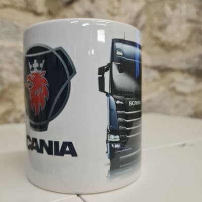 Scania R Series lorry Cup truck perfect Mug gift truck wagon driver