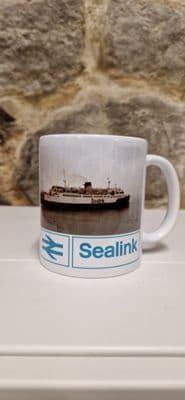 Sealink Cup Valencay Car Ferry Mug Sea Link BR British Rail