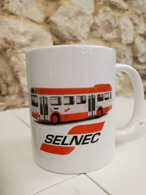 Selnec Cup Mug Leyland National South East Lancashire North East Cheshire MCR