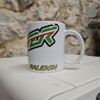 Set of 2 Raleigh Mag Burner BMX cup mug Skyway Mongoose GT Bikes Haro Hutch Team