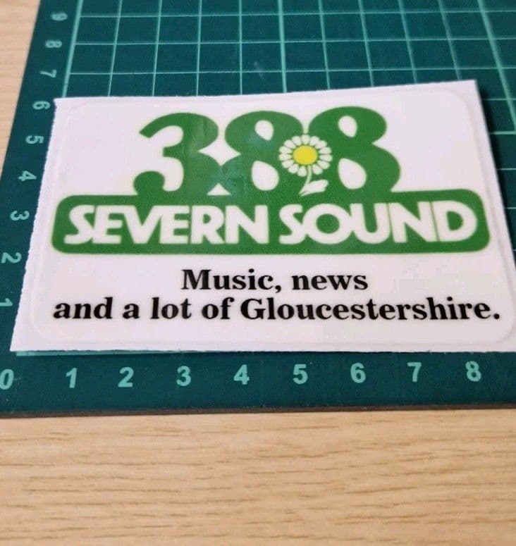 Severn Sound 388 Radio STICKER Decal for any surface laptop studio camper