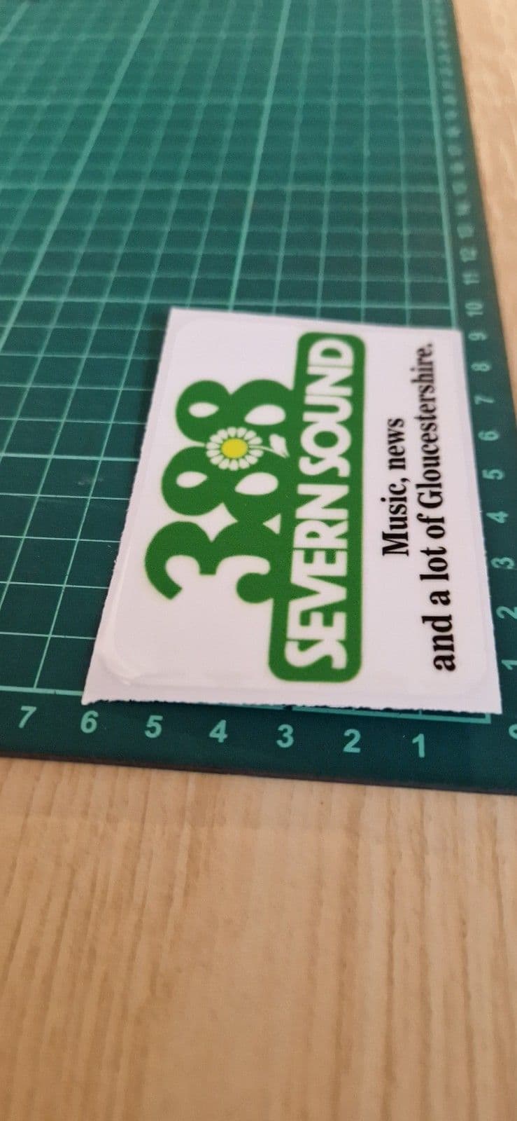 Severn Sound 388 Radio STICKER Decal for any surface laptop studio camper