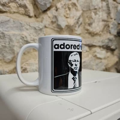 Sir Alex Ferguson Adored Football Legend Cup Mug Manchester Aberdeen Scotland