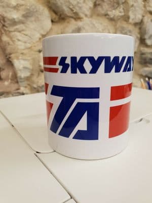 Skyway TA  BMX logo cup / mug Sky Way Raleigh Burner Mongoose GT Bikes Haro