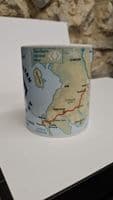 Southern Upland Way PERSONALISED mug cup Scotland Perfect gift souvenir
