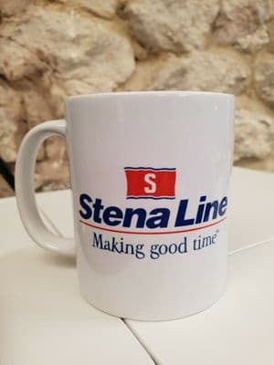 Stena Line logo mug cup ferry ferries Stenaline