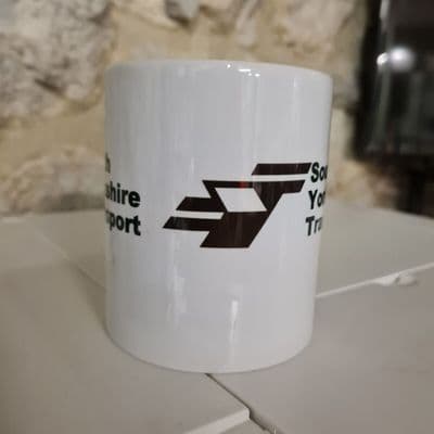 SYT South Yorkshire Transport Cup 1970s bus  Mug Sheffield Rotherham  buses