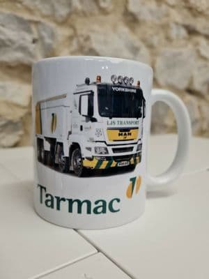 Tarmac MAN Tipper Truck  Lorry Wagon Mug Cup driver / enthusiast