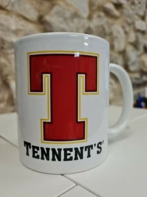 Tennents Lager Cup Mug funny nostalgic gift