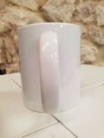 Tesco Value Christmas Present Cup  Mug funny daft gift no frills 80s 90s