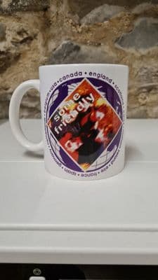 The Charlatans mug cup Some Friendly World Tour 1990