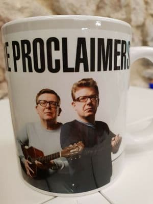 The Proclaimers Cup Mug Charlie and Craig Reid 500 miles Sunshine on Leith