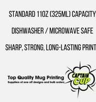 The Vincent Motorcycle Stevenage logo cup mug perfect gift motorbike mechanic