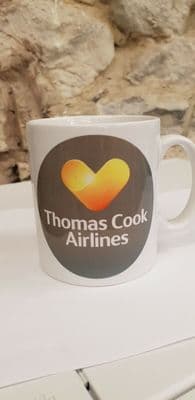 Thomas Cook Airlines Logo Cup Mug Airline Holiday Company