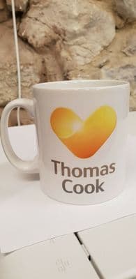 Thomas Cook Logo Cup Mug Airline Holiday Company