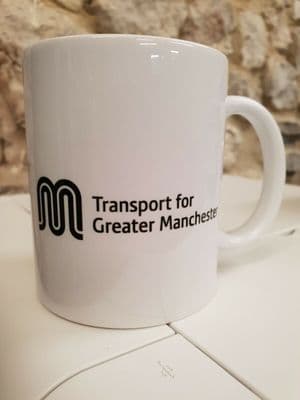 Transport for Greater Manchester GMPTE Transport Bus Rail Tram Cup Mug