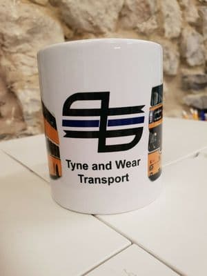 Tyne and Wear PTE Transport Cup Mug Scania Metropolitan Perfect gift bus
