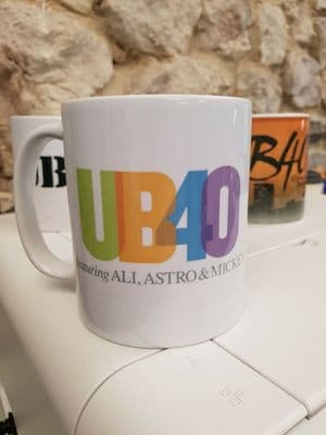 UB40 the band Cup Mug Ali Campbell Astro Mickey 2019 Tour