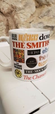 Ultimate Manchester Music Madchester Cup Mug Chameleons Doves Mock Turtles