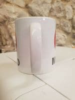 WY Metro Rail logo mug cup West Yorkshire Bus British Rail Railways Buses gift