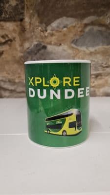 Xplore Dundee Bus Cup Mug national express Scottish buses