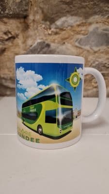 Xplore Dundee Bus Cup Mug national express Scottish buses Anstruther